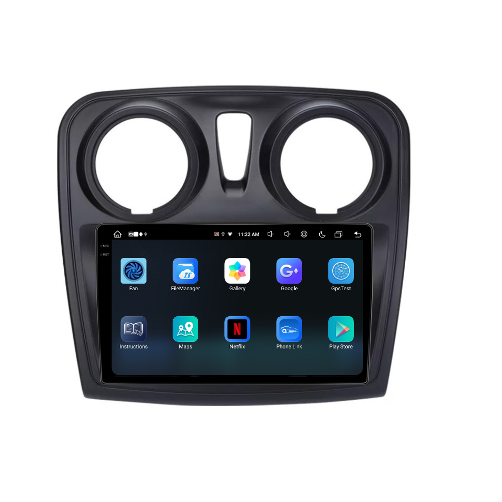 Navigatie Dacia Logan 2 (2012-2020), Android, Ecran 9 inch, 4GB RAM 64GB, 8-core