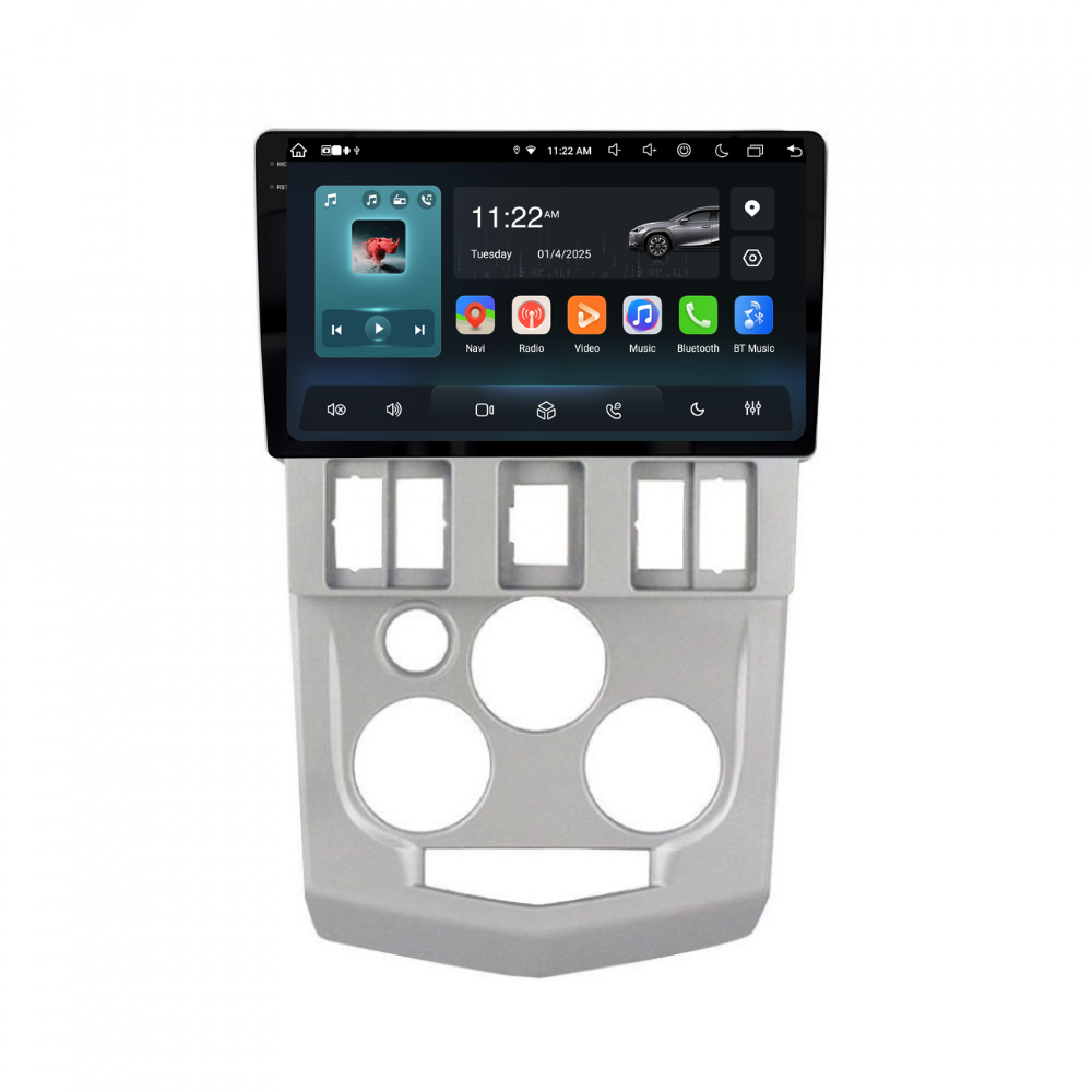 Navigatie Dacia Logan 1 (2004-2008), Android, Ecran 9", Carplay / Android auto