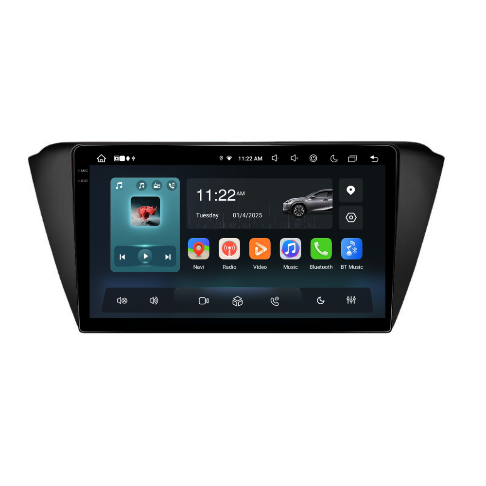 Navigatie Skoda Fabia (2014-2019), Android, Ecran 9", Carplay / Android auto