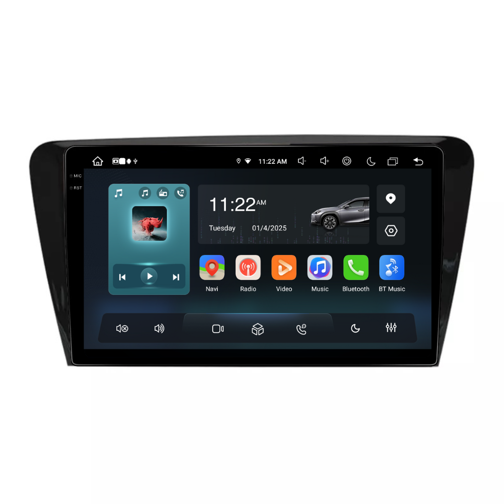 Navigatie Skoda Octavia 3 (2013-2018), Android, Ecran 10", Carplay / Android Auto