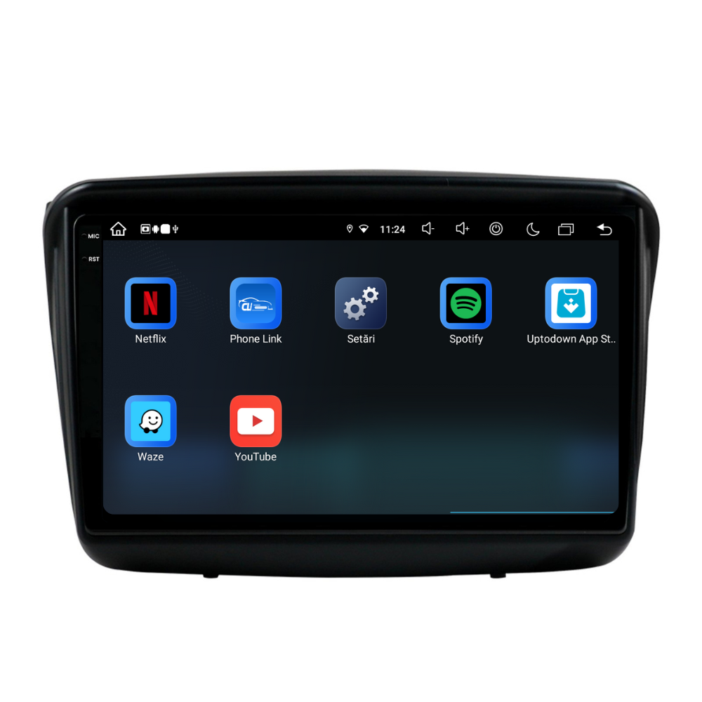 Navigatie Mitsubishi Pajero Sport (2006-2013), Ecran 9 inch, Carplay / Android auto, Youtube, Waze