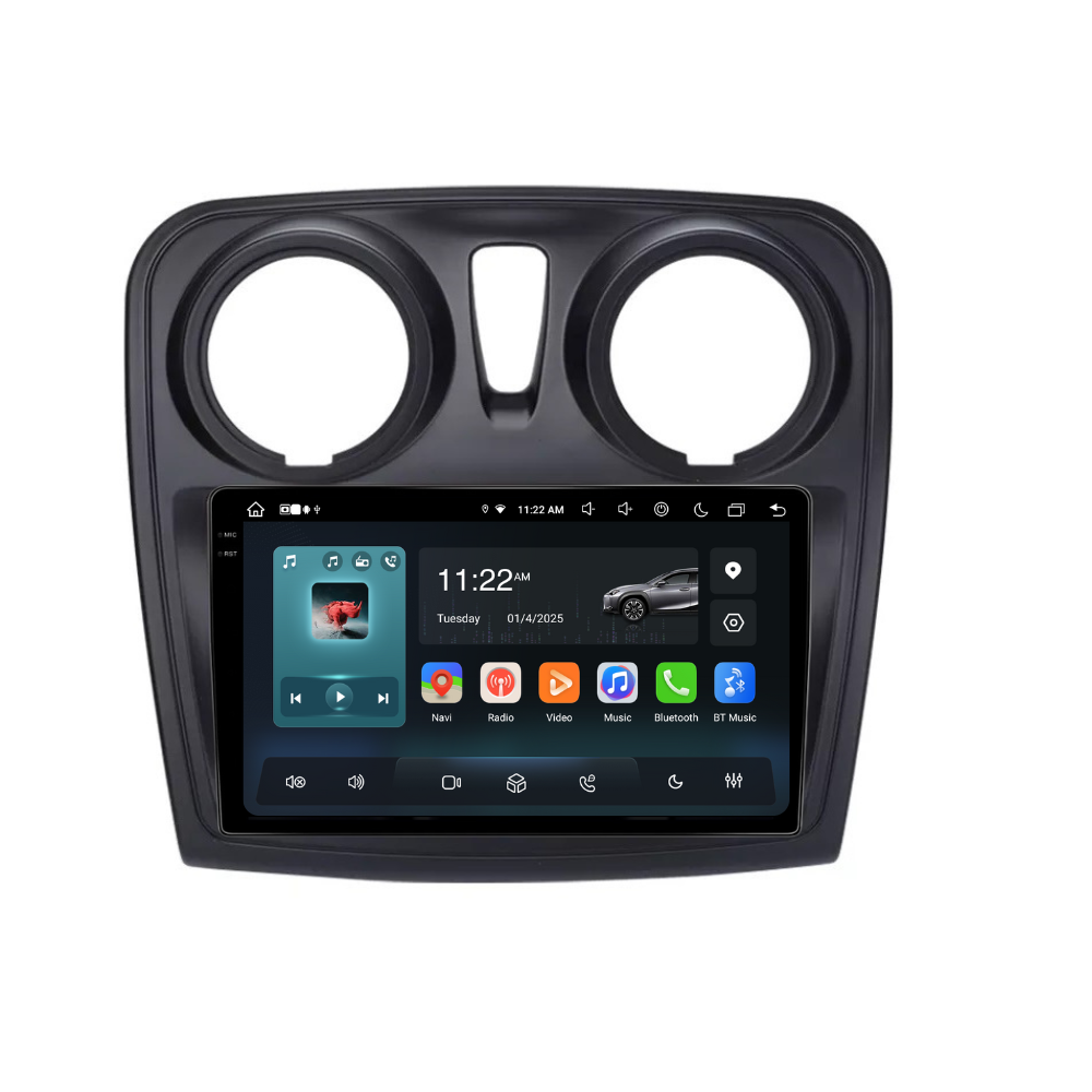 Navigatie Dacia Logan 2 (2012-2020), Android, Ecran 9 inch, 4GB RAM 64GB, 8-core