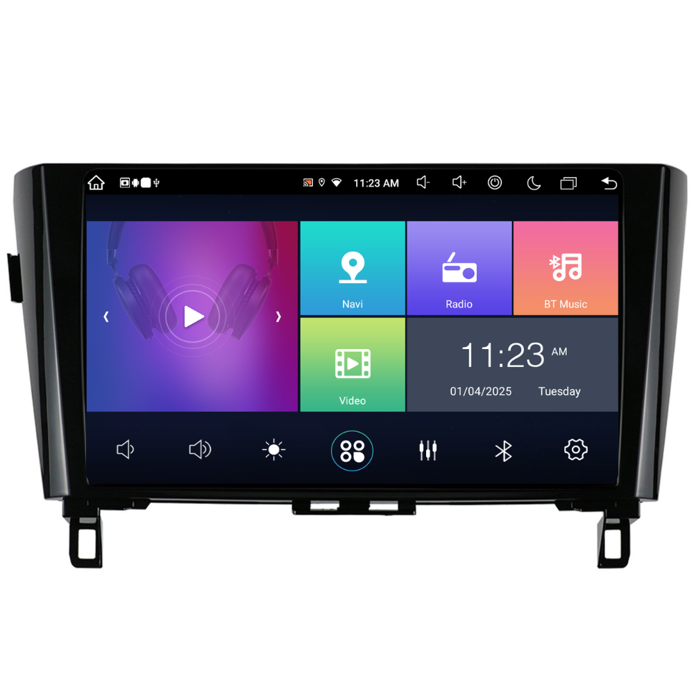 Navigatie Nissan X-Trail (2013-2017), Ecran 10 inch, Carplay / Android auto, Youtube, Waze