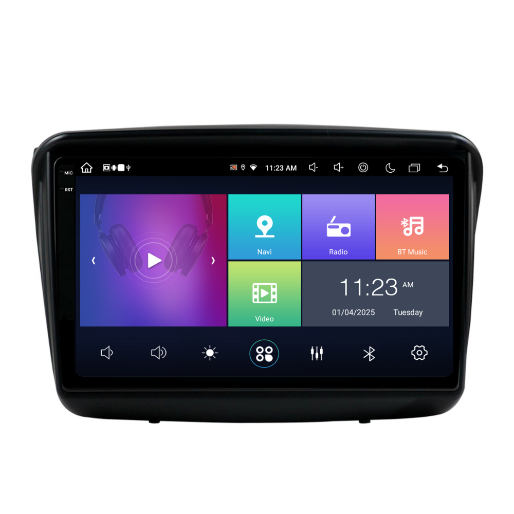 Navigatie Mitsubishi Pajero Sport (2006-2013), Ecran 9 inch, Carplay / Android auto, Youtube, Waze