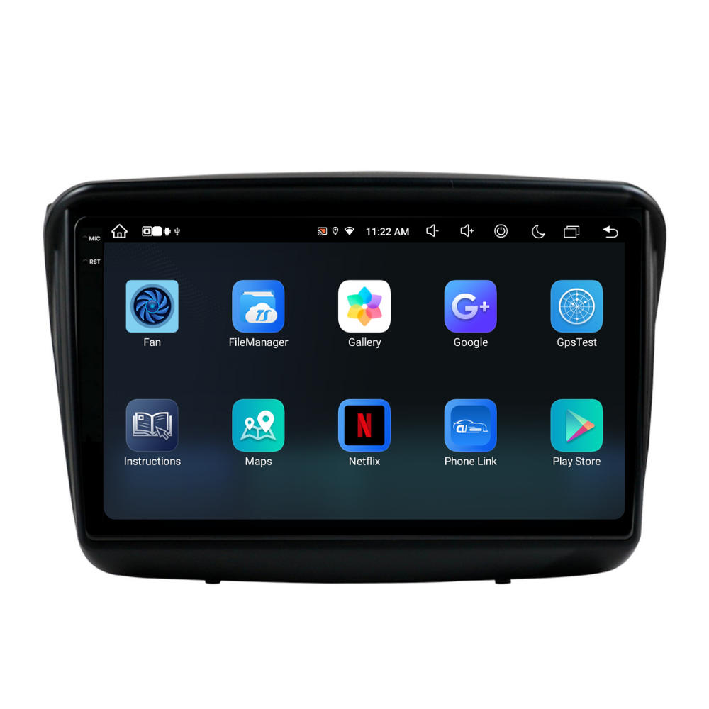 Navigatie Mitsubishi Pajero Sport (2006-2013), Ecran 9 inch, Carplay / Android auto, Youtube, Waze