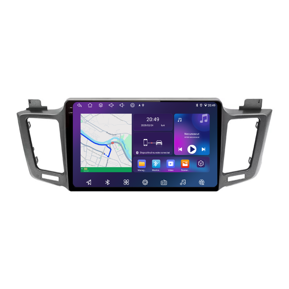 Navigatie Toyota RAV4 (2012-2018), Ecran 10 inch, carplay / youtube
