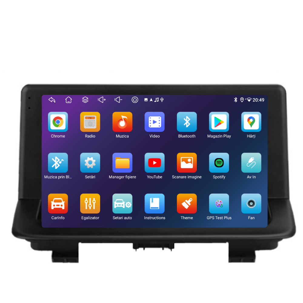 Navigatie Audi Q3 (2011-2018), Android, 9", carplay / android auto