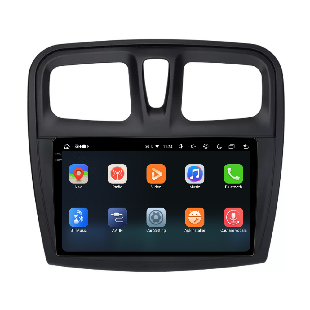 Navigatie Dacia Logan 2 (2012-2020), Android, Ecran 9 inch, 4GB RAM 64GB, 8-core