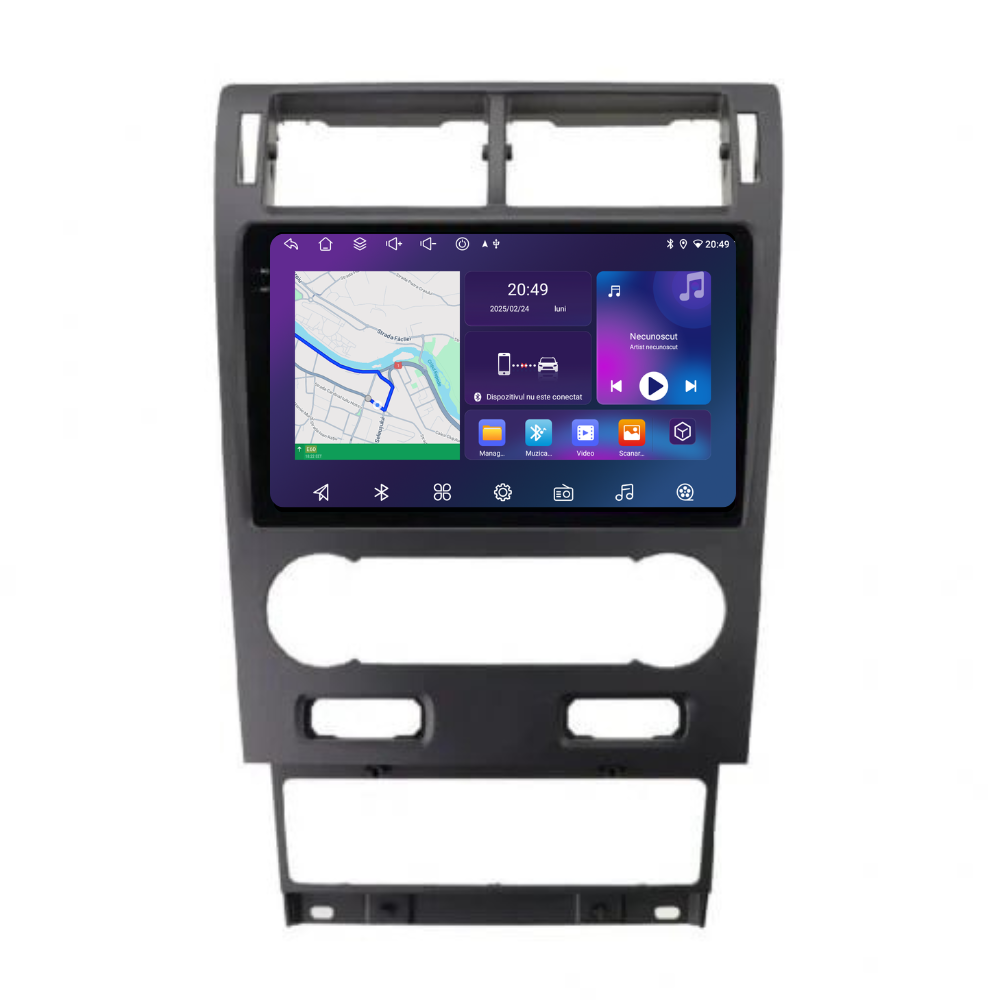 Navigatie Ford Mondeo 3 (2004-2007), Android, Ecran 9", Carplay / Android auto