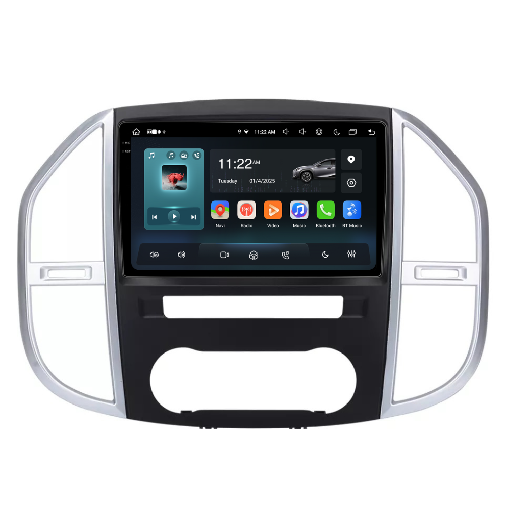 Navigatie Mercedes Vito W447 (2014 - 2021), Android, Ecran 10", Carplay / Android Auto