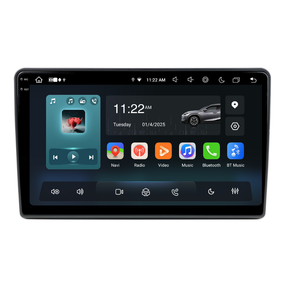 Navigatie Opel Vivaro (2006-2010), Ecran 10 inch, Carplay / Android auto, Youtube, Waze