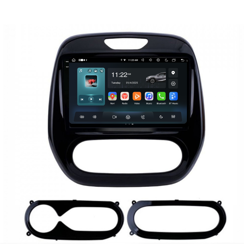 Navigatie Renault Captur (2013-2019), Android, Ecran 9", Carplay  / Android auto