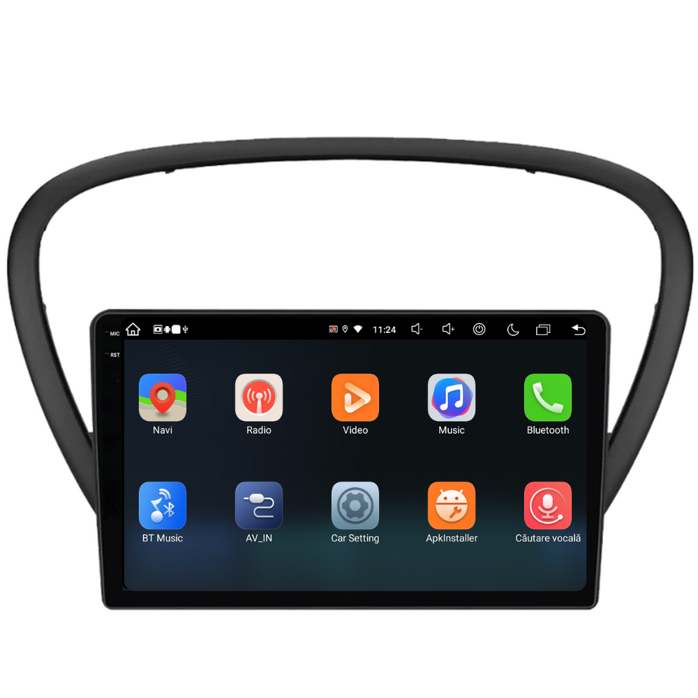 Navigatie Peugeot 607 (2004-2011), Ecran 9", Carplay / Android Auto