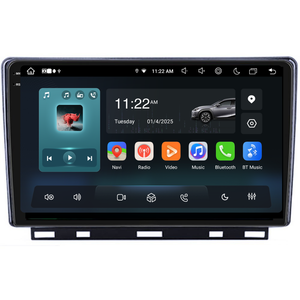 Navigatie Renault Clio 5 (2019+), Ecran 9", Carplay / Android auto